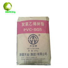 china supplier raw materials pvc pipe resin powder k value 67 sg3/sg5/sg8